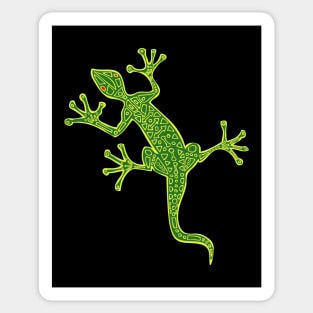 Tribal Lizard Sticker